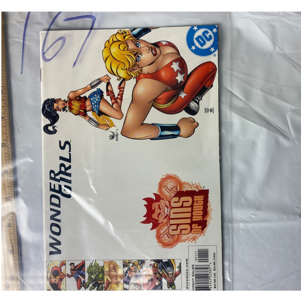 DC Comics Wonder Girls‎ Sins of Youth 0 Comic Book 2000s Direct Sale